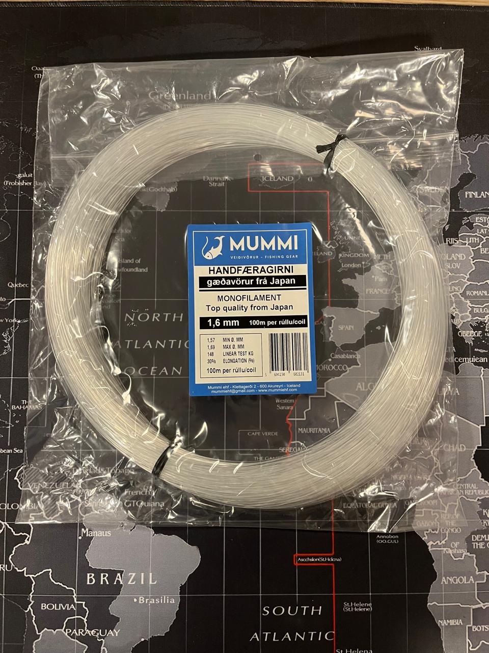 1,6 mm Slóðaefni/girni