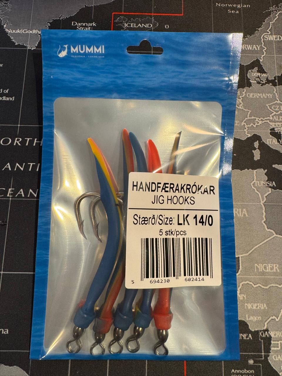 LK 14/0 STANDARD stuttir krókar (5 stk)