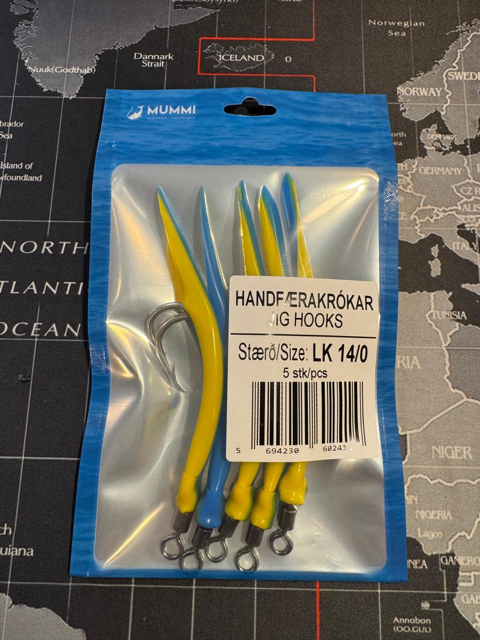 LK 14/0 STANDARD stuttir krókar (5 stk)