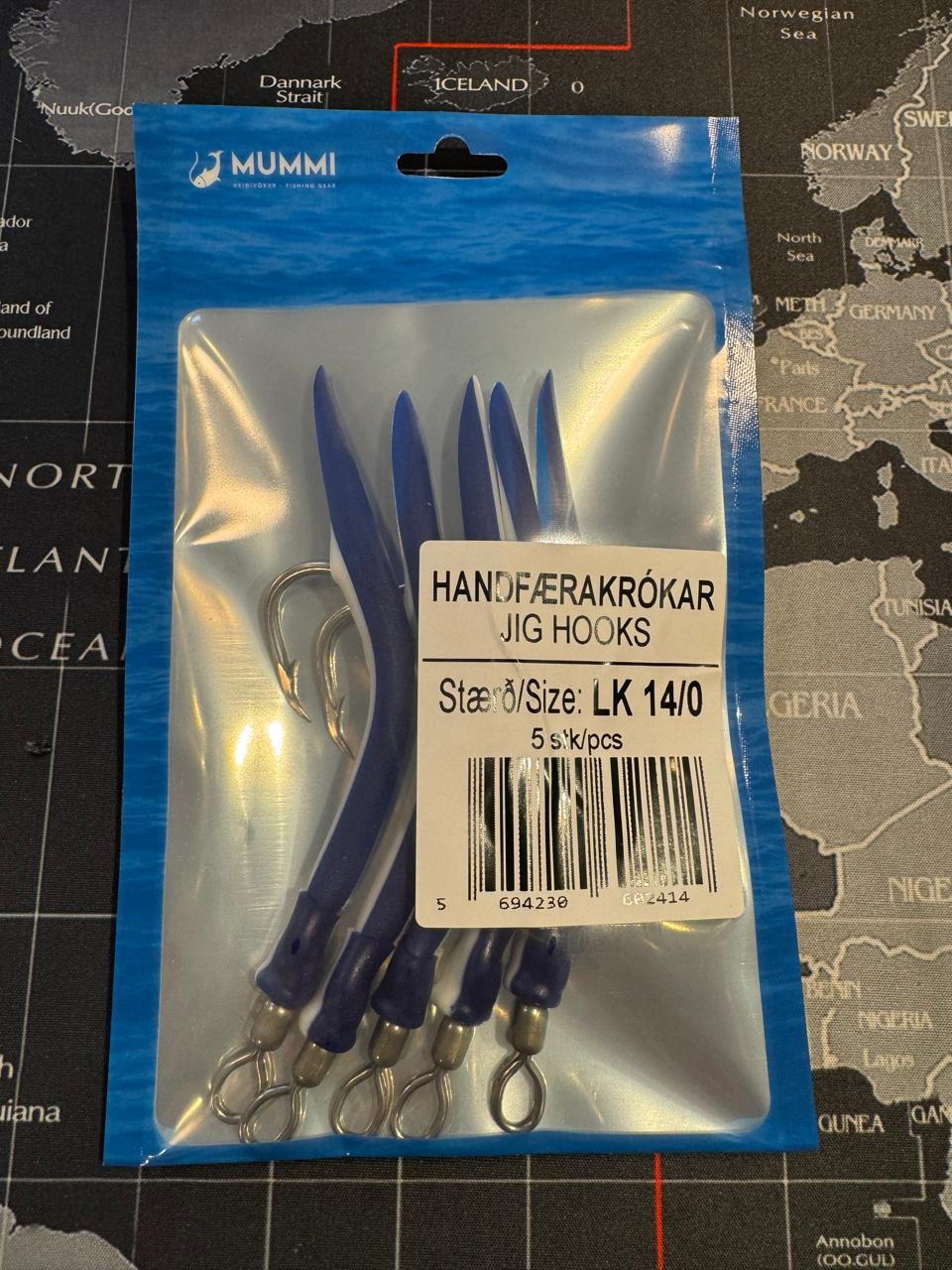 LK 14/0 STANDARD stuttir krókar (5 stk)