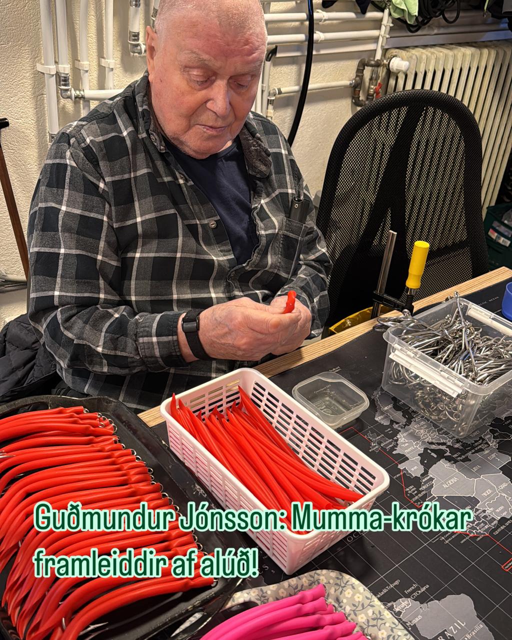 LK 14/0 SJÁLFLÝSANDI stuttir krókar (5 stk)