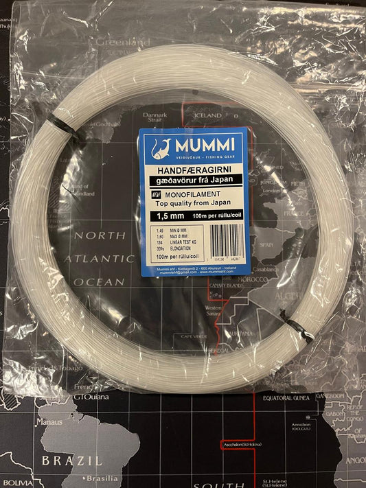 1,5 mm Slóðaefni/girni