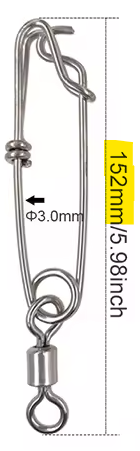 Nælur með sigurnagla - ryðfríar