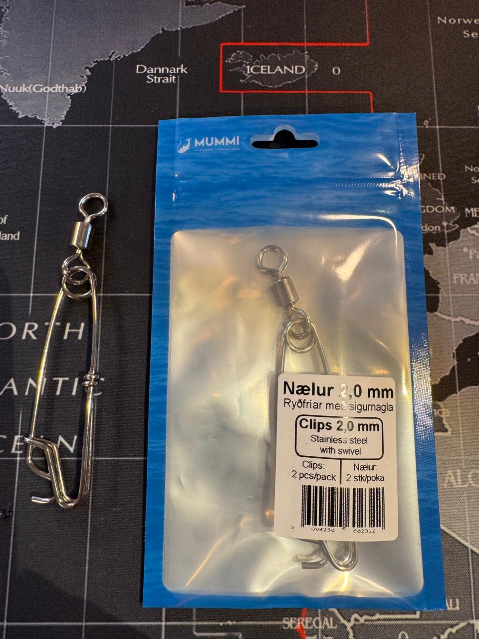 Nælur með sigurnagla - ryðfríar